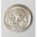 AUSTRALIA 2000 . FIVE 5 CENTS COIN . ERROR . OFF CENTRE . MIS-STRIKE . UNCIRCULATED